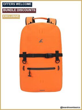 Waterproof Submersible Floating Backpack 25L Laptop Sleeve TPU